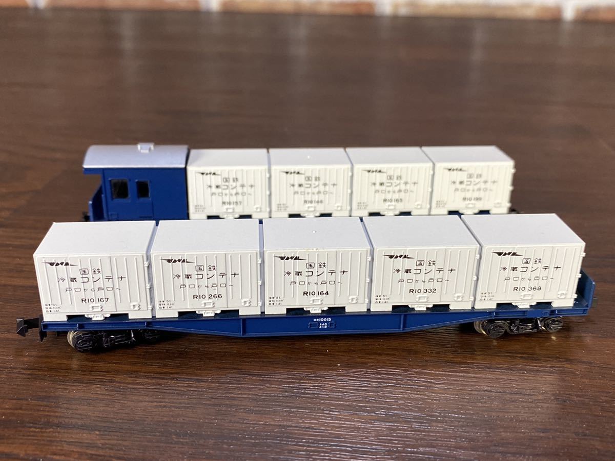 鉄道模型 HOゲージ カトー 1-802 コキフ10000 2両 箱つき KATO 電車 貨物