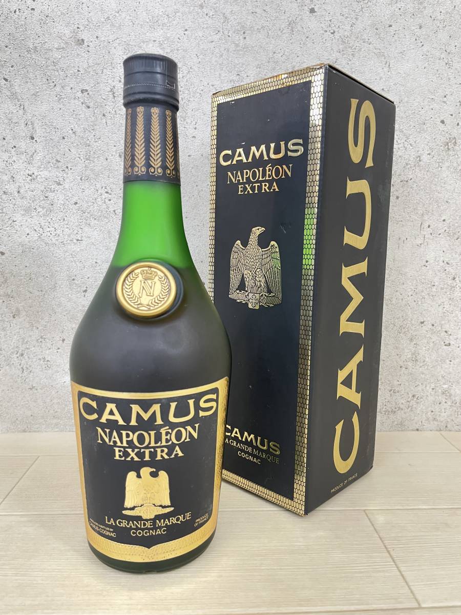 カミュ ナポレオン CAMUS NAPOLEON エクストラ EXTRA オールド 古酒 箱付き 未開栓 コニャック 40% 未開栓古酒 未開封カミュ 1リットル 神戸市