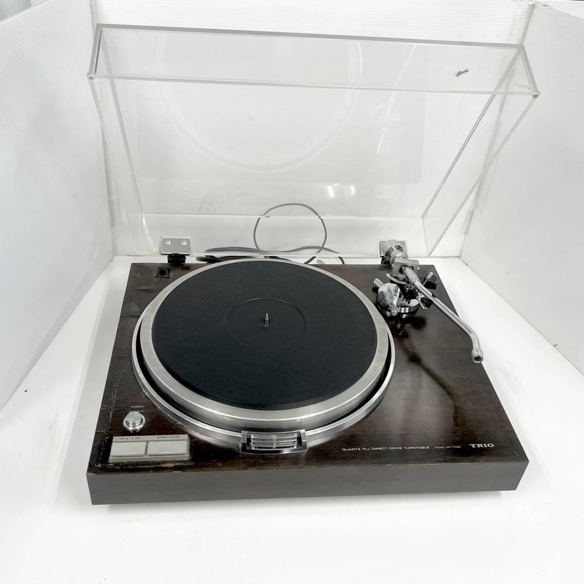 Trio トリオ Kenwood KP-7700 ターンテーブル レコードプレーヤー ☆F