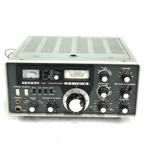 YAESU FT-101B SSB トランシーバー 無線機 通電確認済み 八重洲無線
