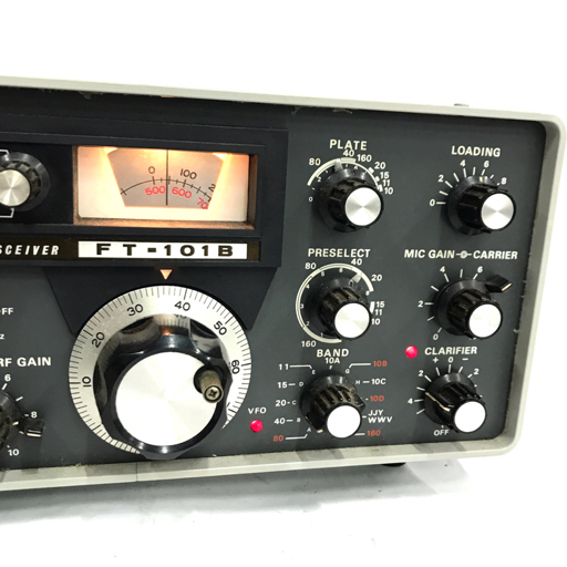 YAESU FT-101B SSB トランシーバー 無線機 通電確認済み 八重洲無線