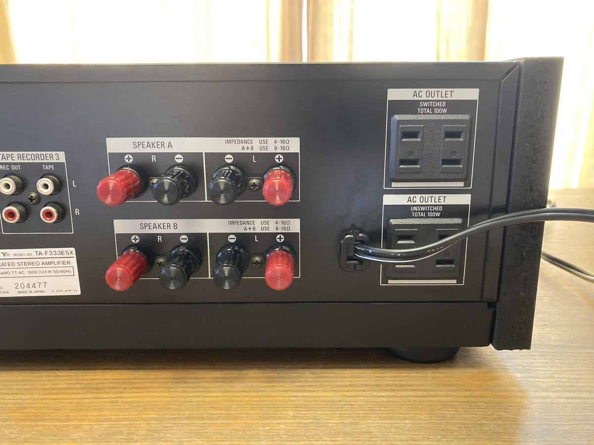 SONY プリメインアンプ TA-F333ESX - SONY ソニー TA-F333ESX 