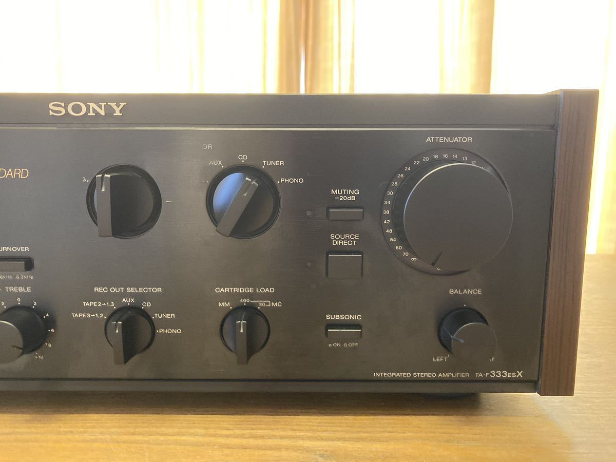 SONY プリメインアンプ TA-F333ESX SONY TA-F333ESX プリメインアンプ
