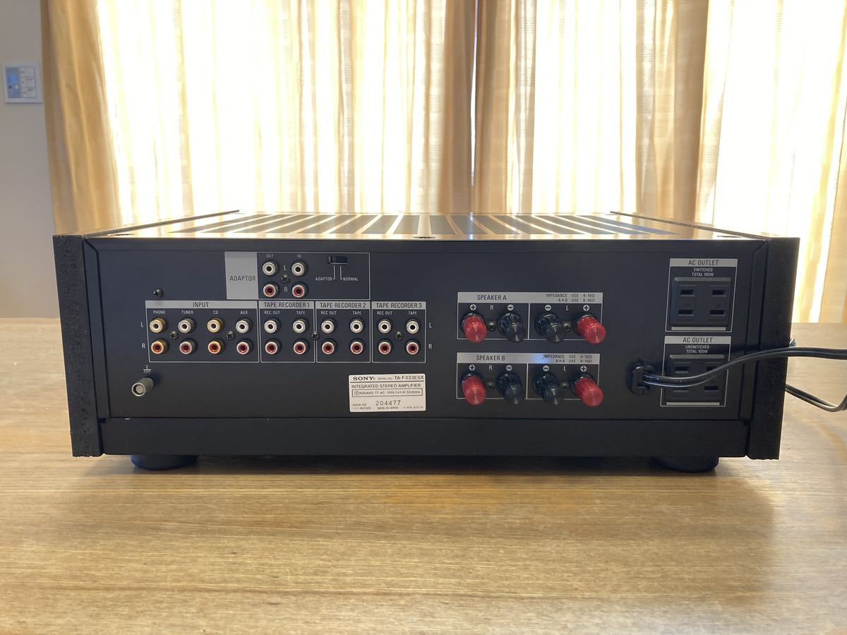 か*つ様 美品・メンテ品 SONY TA-F333ESX プリメインアンプ 整備 SONY プリメインアンプ TA-F333ESX SONY TA-F333ESX プリメインアンプ