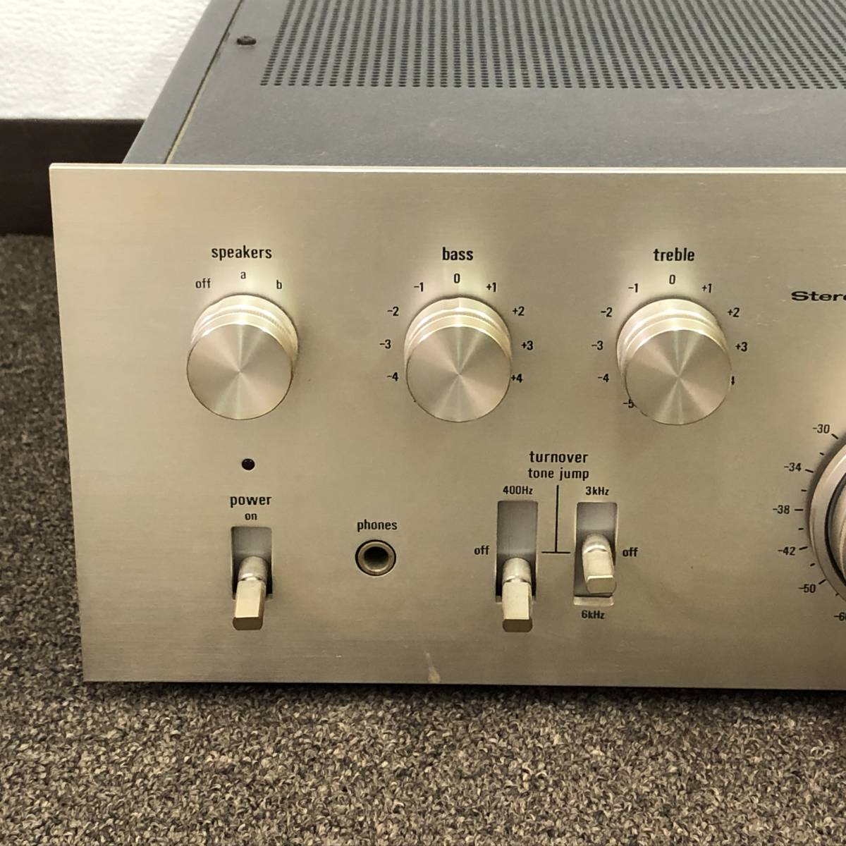 TRIO トリオ プリメインアンプ KA-7300 音響機器 ジャンク品 現状品