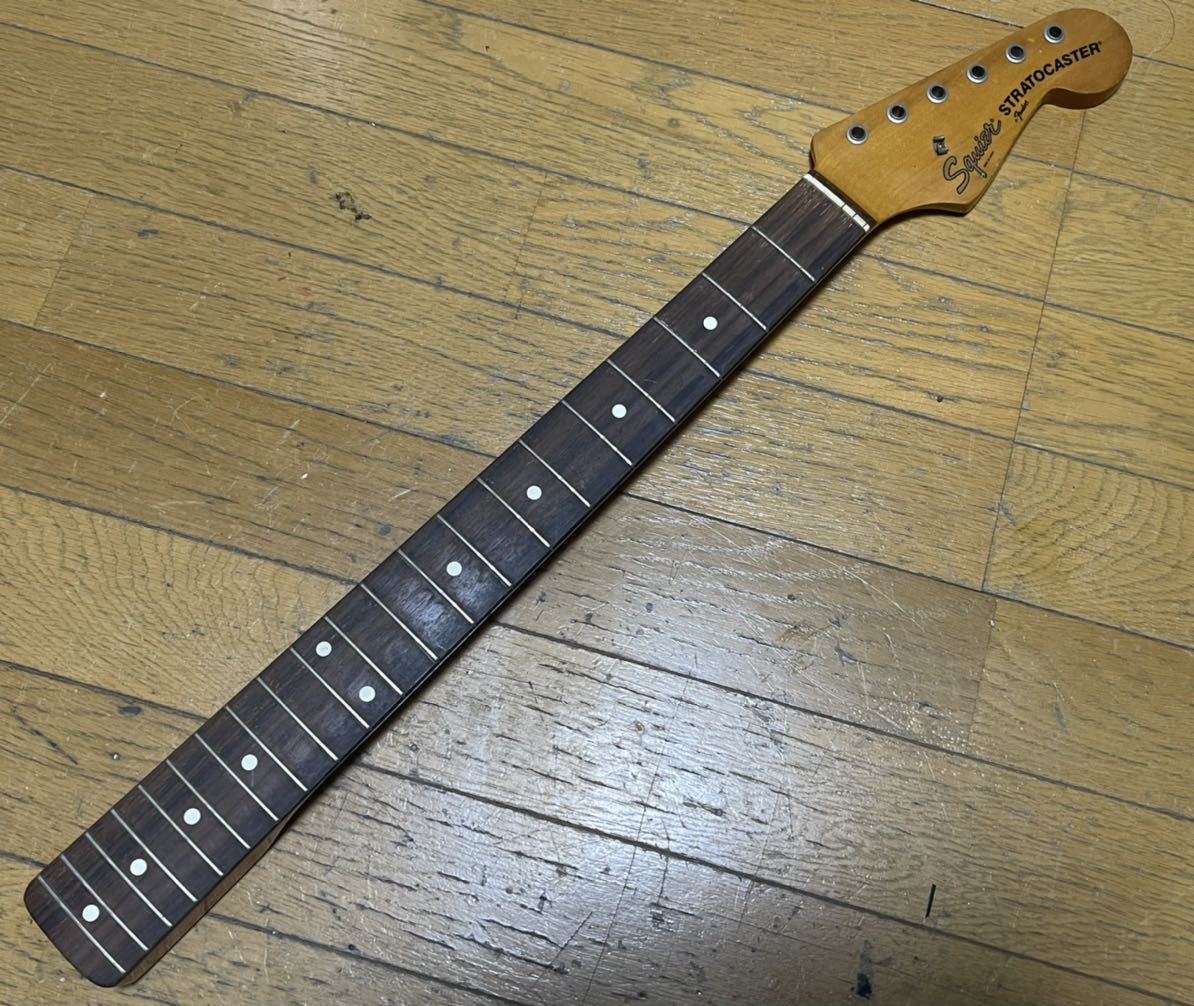 squier by fender japan JVシリアル ローズ指板 ネック stratocaster 