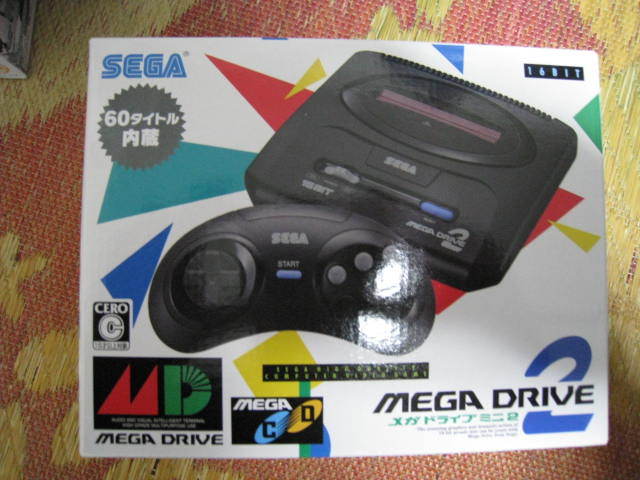 新品・未開封【SEGA/セガ】メガドライブミニ2 HAA-2524 60タイトル内蔵 