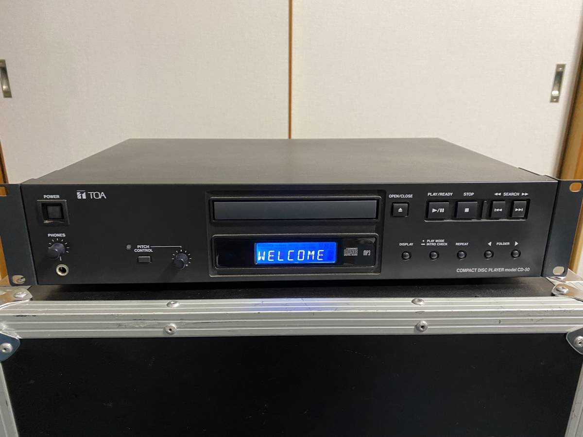 CD-50 ⁄ CDプレーヤー | TOA(トーア) 中古品の販売・通販ならセカンド 