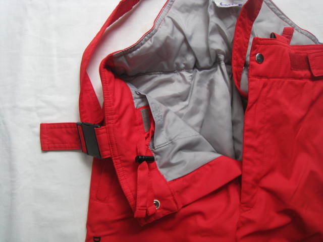 ☆ DESCENTE（デサント）スキーウエア上下セット 赤×黒 DJR-412JT 125