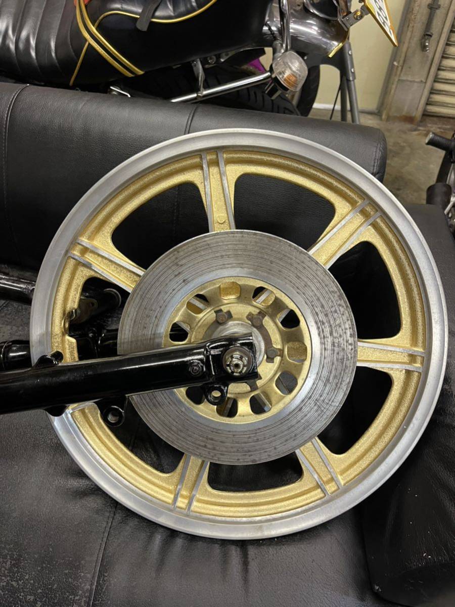 超レア！ RZ250 RZ350 SR400 GX 当時物 大八 キャスト ホイール 前後
