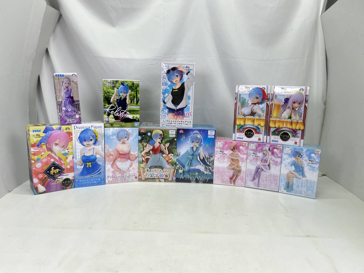 Re:ゼロから始める異世界生活 レム フィギュア まとめ売り 13点 16【同