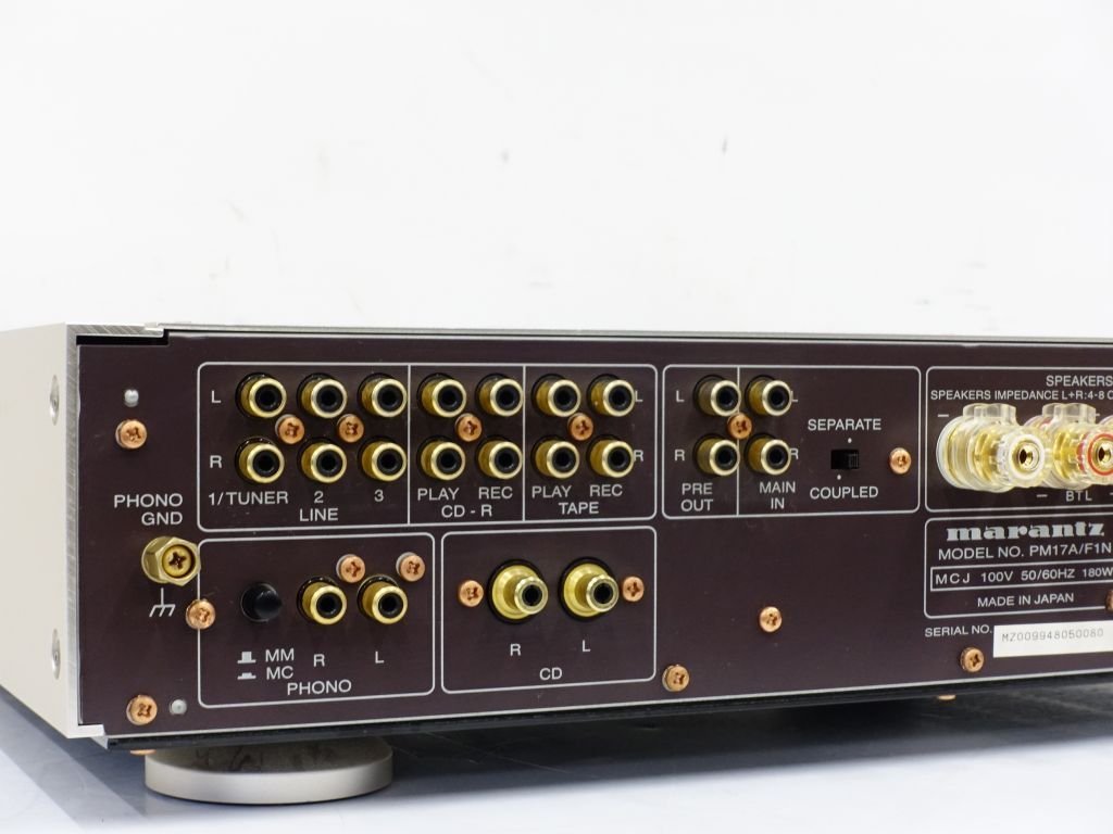 Marantz マランツ PM-17SA Ver.2 プリメインアンプ リモコン付