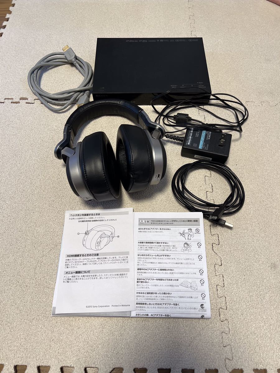 SONY MDR-HW700 MDR-HW700DS 良品中古 ブラック Yahoo SONY MDR-HW700 中古