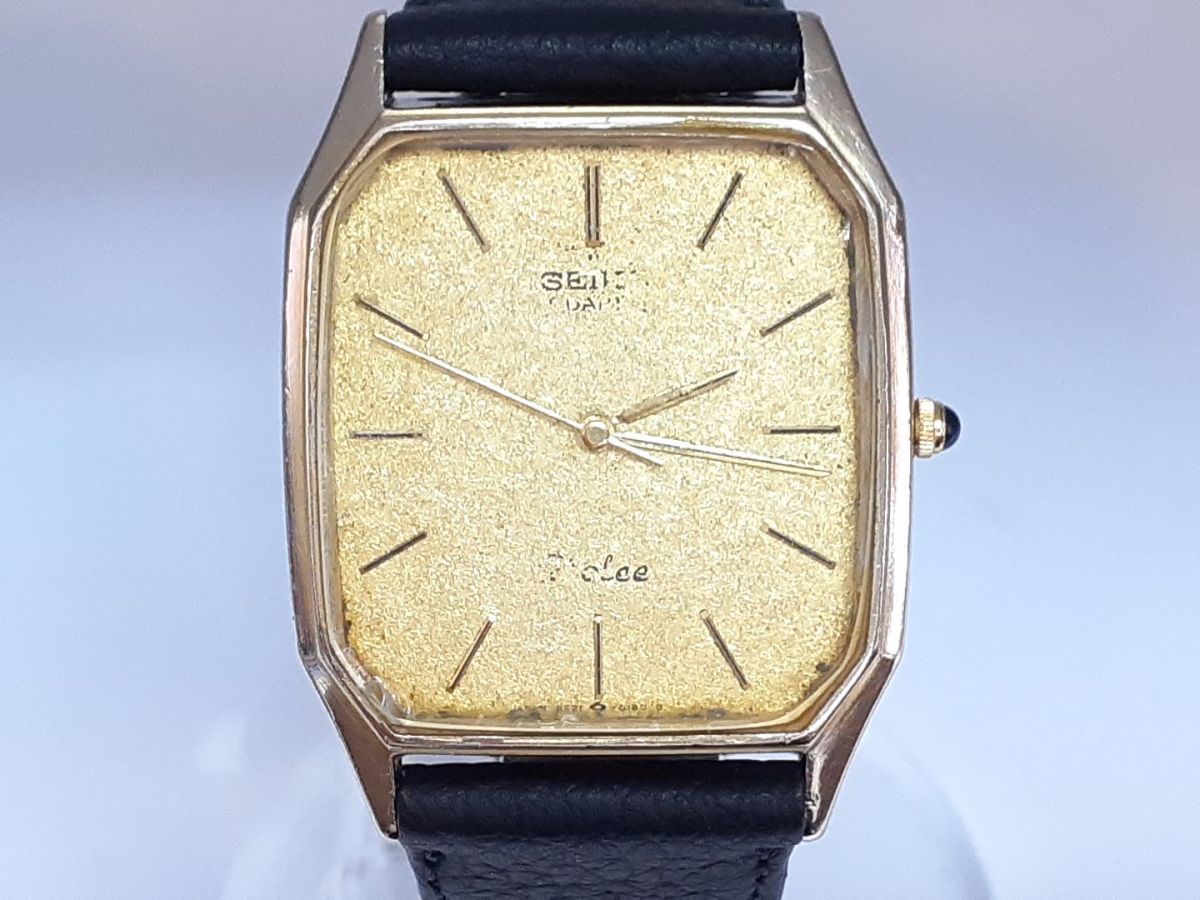 Dolce Seiko 9521-5180 Yellow Yahoo!オークション Quartz Dial Unisex 