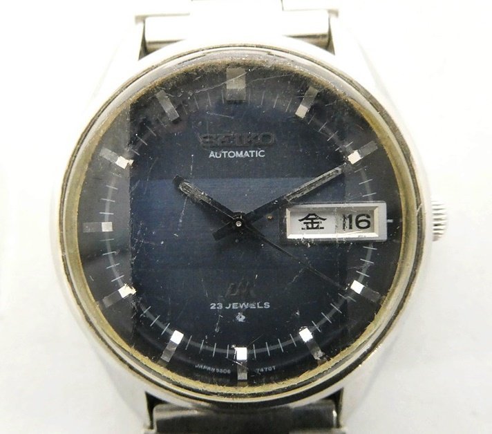 ○ SEIKO セイコー LM ロードマチック 5606-7280 自動巻き 23石