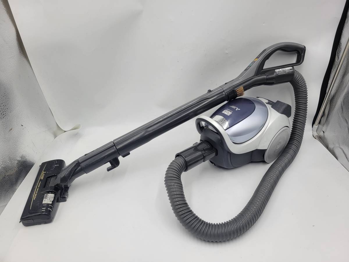 動作品】MITSUBISHI/三菱 TC-FXE8P-S 紙パック式 掃除機 2016年製 