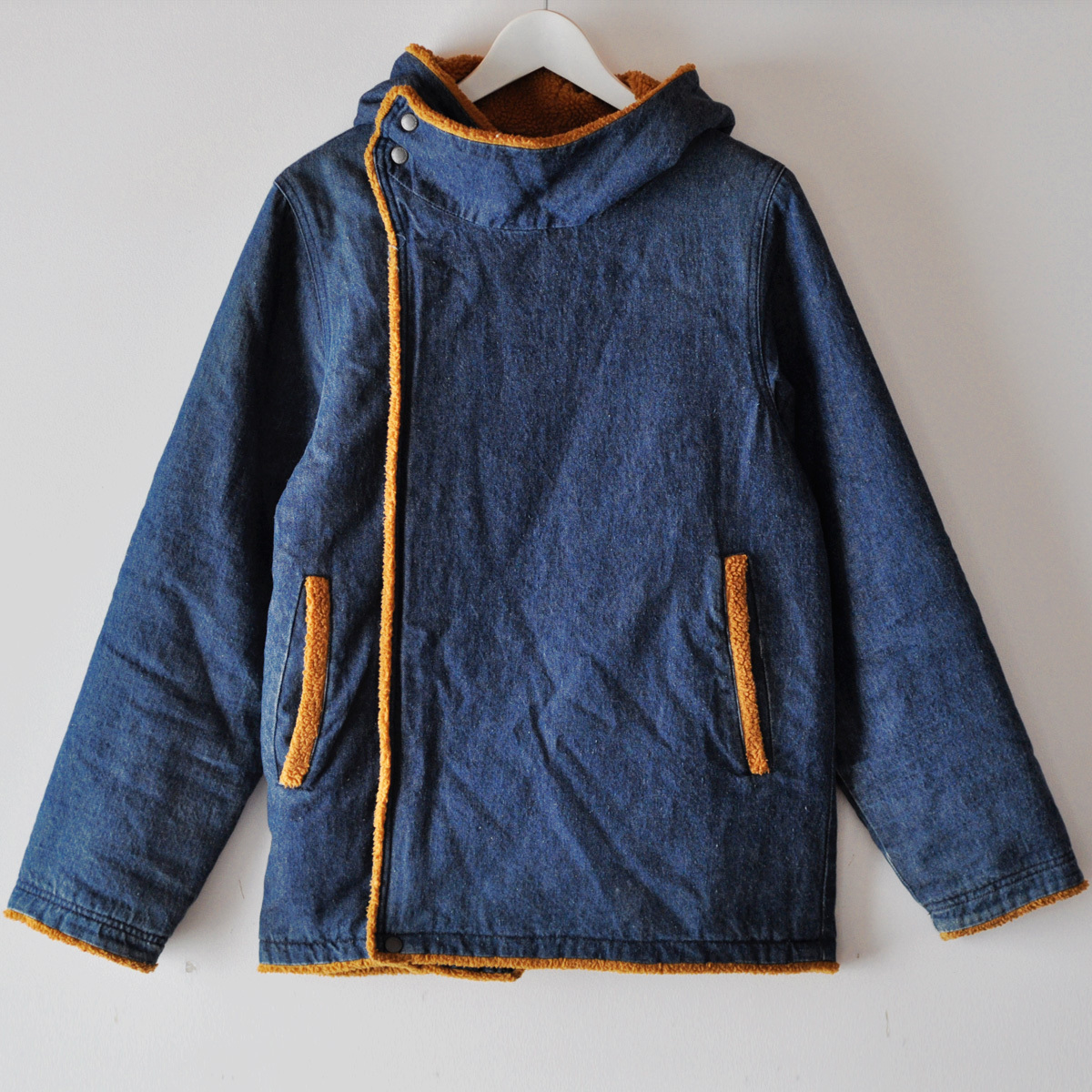 Phatee ROAD PARKA BEAMS 別注 インディゴ デニム フーディ ジャケット 