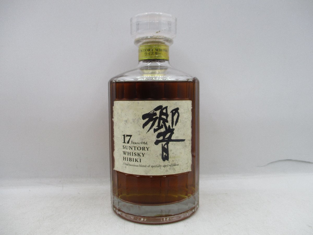SUNTORY WHISKY HIBIKI 17年 サントリーウイスキー 響 裏ゴールド
