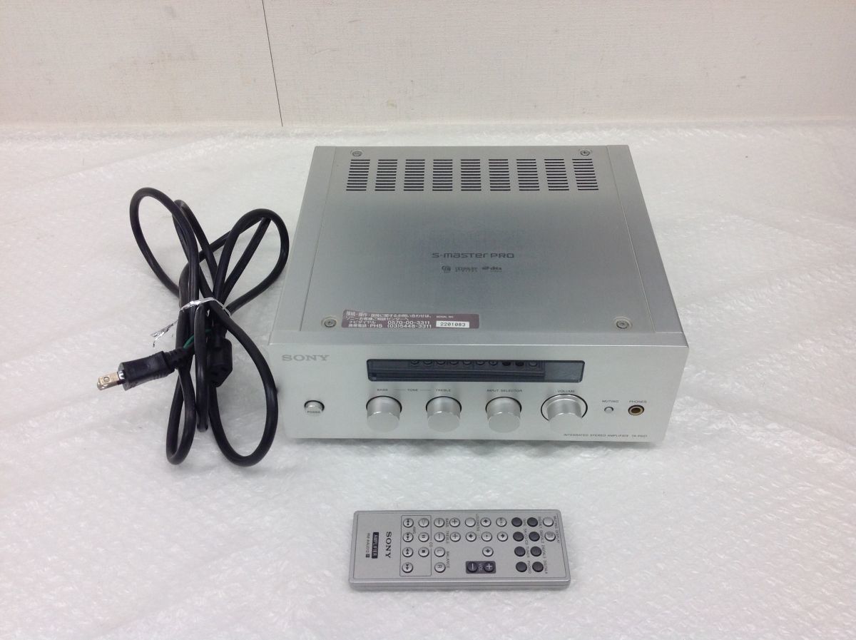 営KZ335-80【通電確認済み】SONY(ソニー)TA-F501 S-master PRO搭載