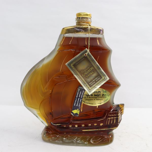 BIDBUYGalleon Extra ブランデー 船型ボトル 700ml エクストラ シップ