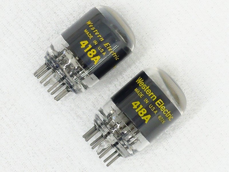 Electric Western 418A Tube 真空管 - ELECTRIC : Yahoo!オークション