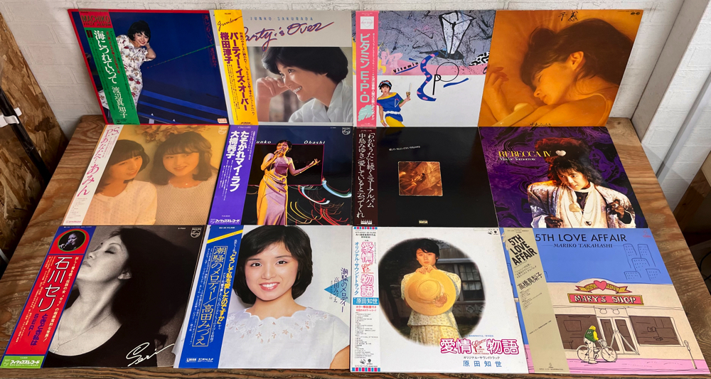 邦楽女性歌手 アイドル 60枚 LP レコード 大量 セット 1111 南野陽子 