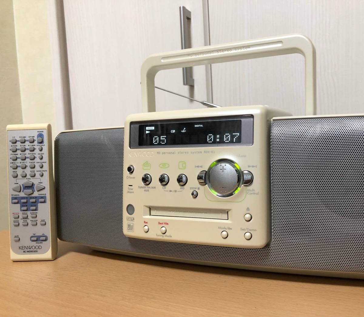 KENWOOD ラジカセ MDX-K1 メルカリ MD 〗CD ケンウッド 〖KENWOOD 