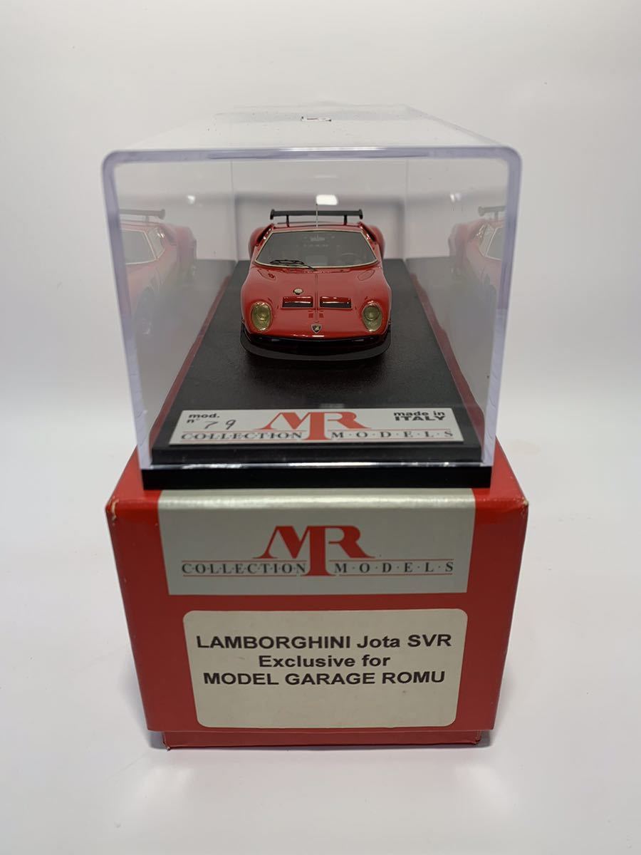 人気SALE，得価 MR COLLECTION MODELS 1/43 Lamborghini Jota SVR ロム特注品 ランボルギーニ イオタ No.79(乗用車)｜売買されたオークション情報、yahooの商品情報をアーカイブ公開 - オークファン 乗用車