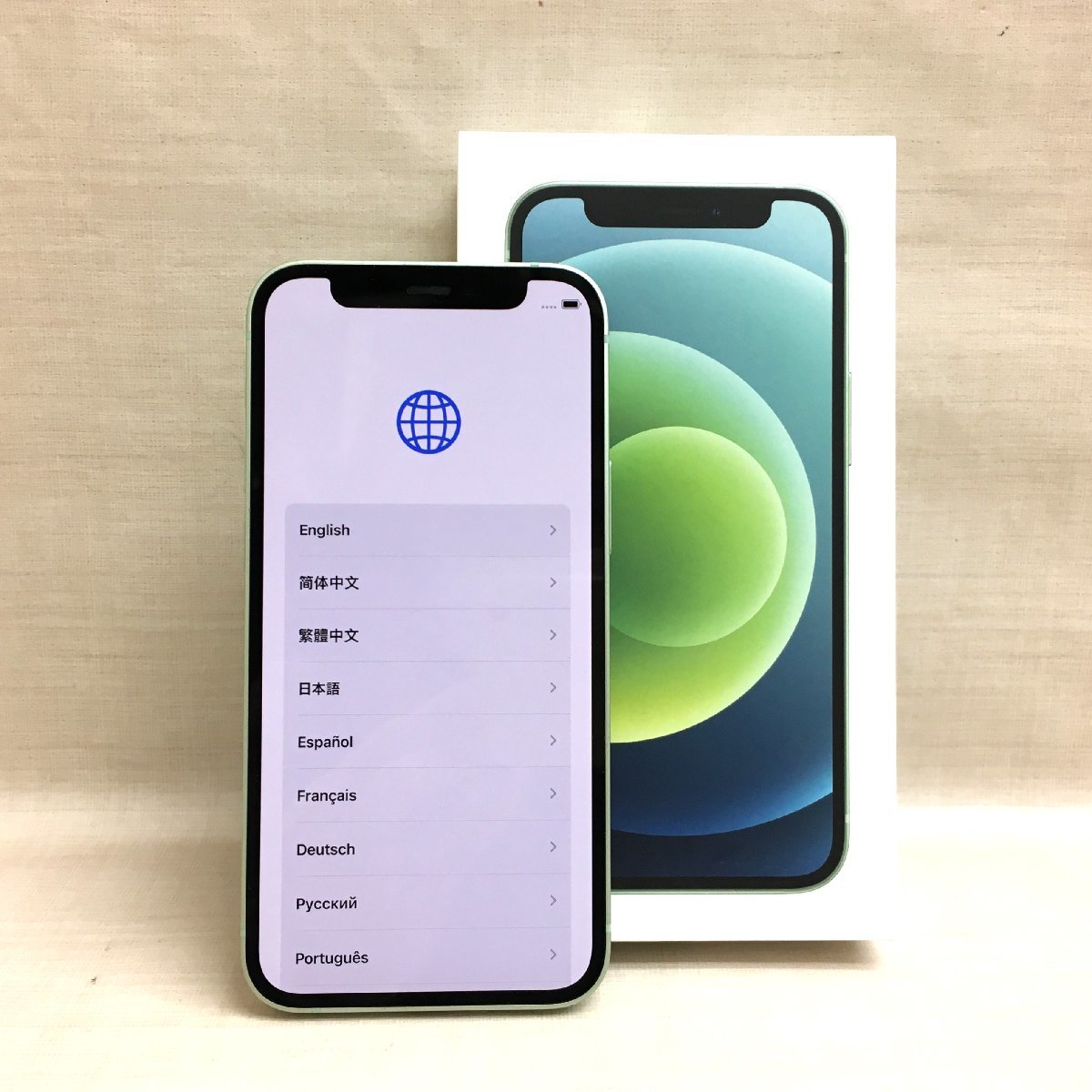 iPhone 0 Apple 美品iPhone SIMフリー中古美品iPhone simフリーの通販 【大黒屋】中古美品 SIMフリー apple iPhone 12 mini Green 64GB MGAV3J/A 利用制限判定〇 バッテリ最大容量94%
