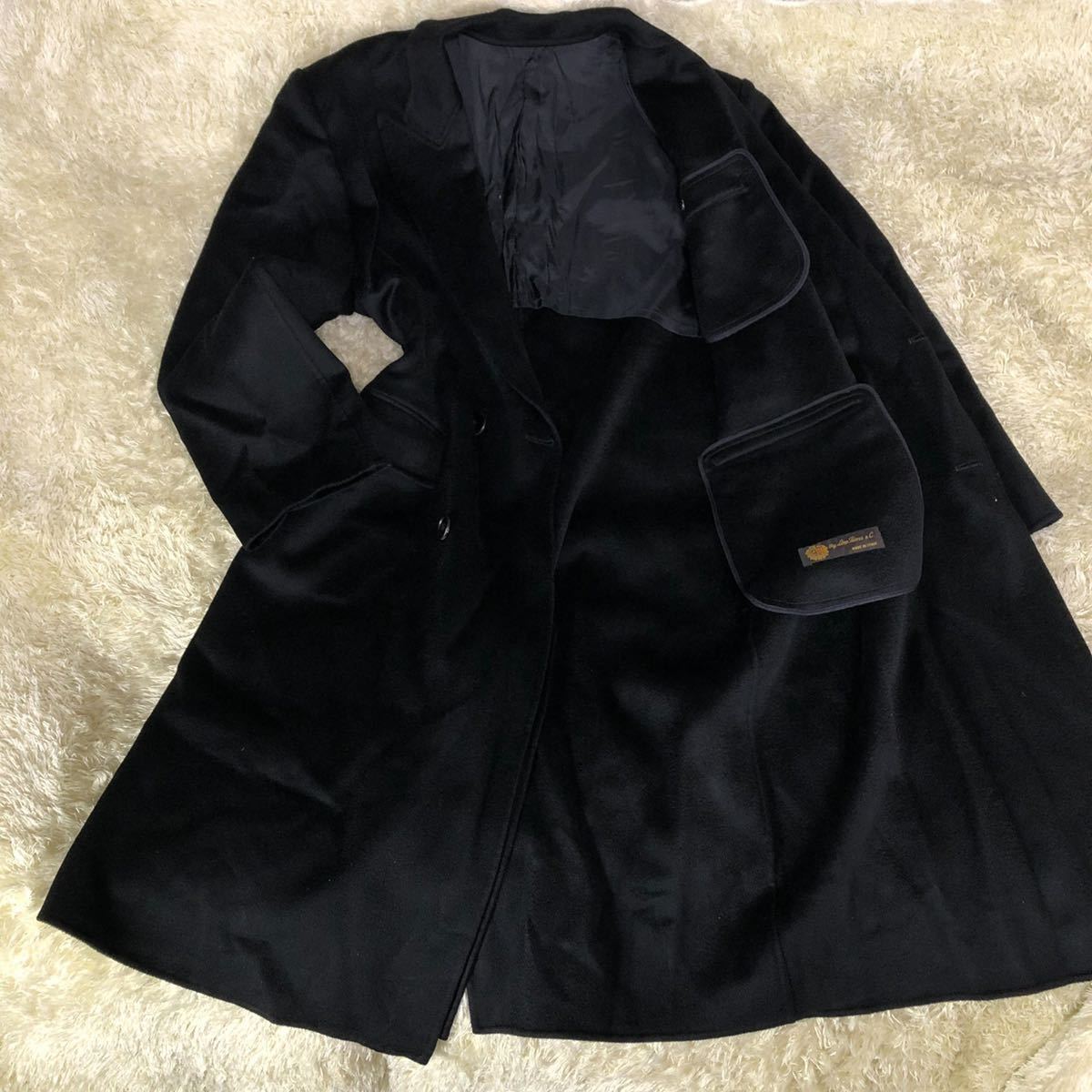 驚愕カシミヤ100% ロロピアーナ 「繊維の宝石」 Loro Piana ダブル 