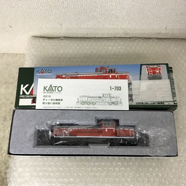 1円〜 動作確認済 KATO HOゲージ 1-703 DE10 ディーゼル機関車 【公式