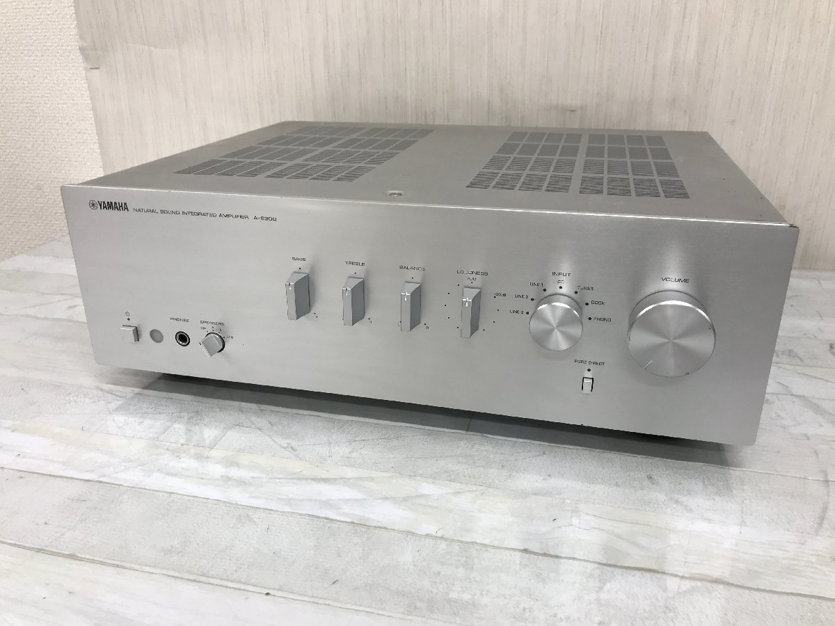  m1722 YAMAHA ヤマハ プリメインアンプ A-S300(YAMAHA)｜売買されたオークション情報、yahooの商品情報をアーカイブ公開 - オークファン YAMAHA