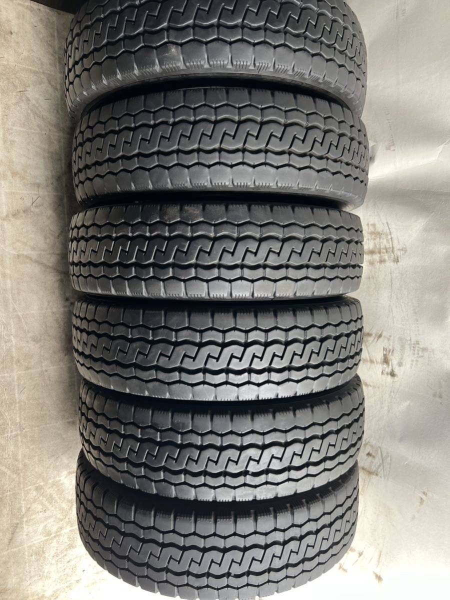 バリ溝！9分山ブリヂストン195/75R15 109/107N M804 195/75R15 109/107L LT ブリヂストンDURAVIS M804 ミックスタイヤ 2020