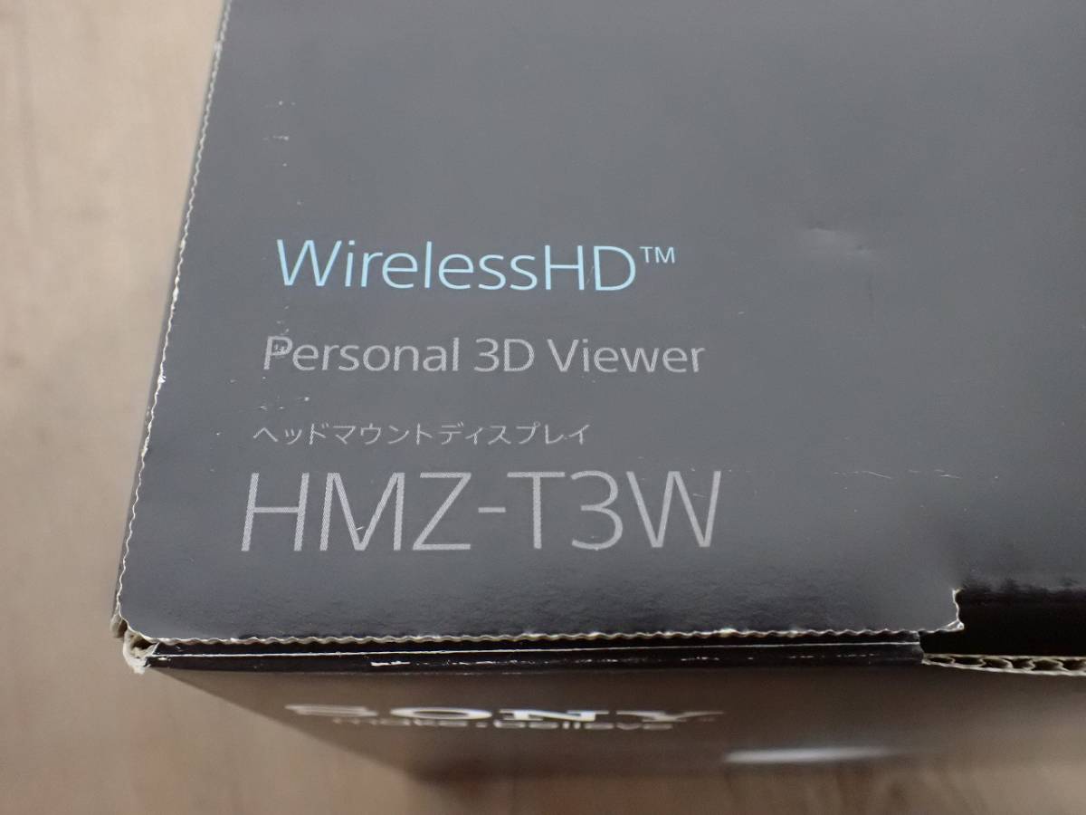 HMZ-T3W ヘッドマウントディスプレイ SONY 美品 中古〔中古品〕 (3D