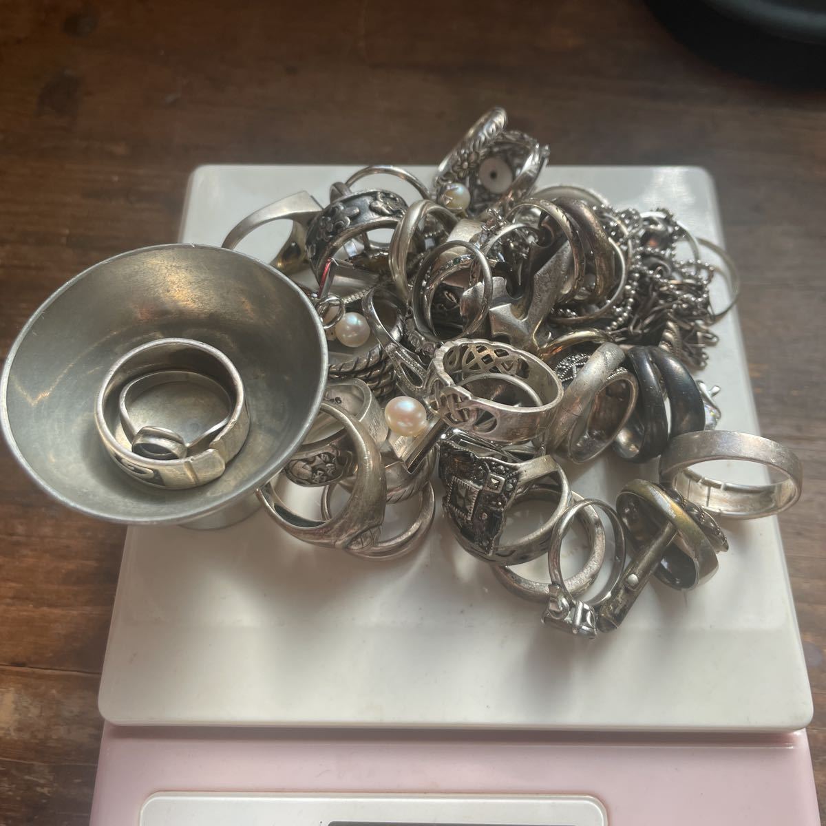 SILVER 純銀 925 銀製品まとめて 272グラム 8228△純銀 盃 重さ272