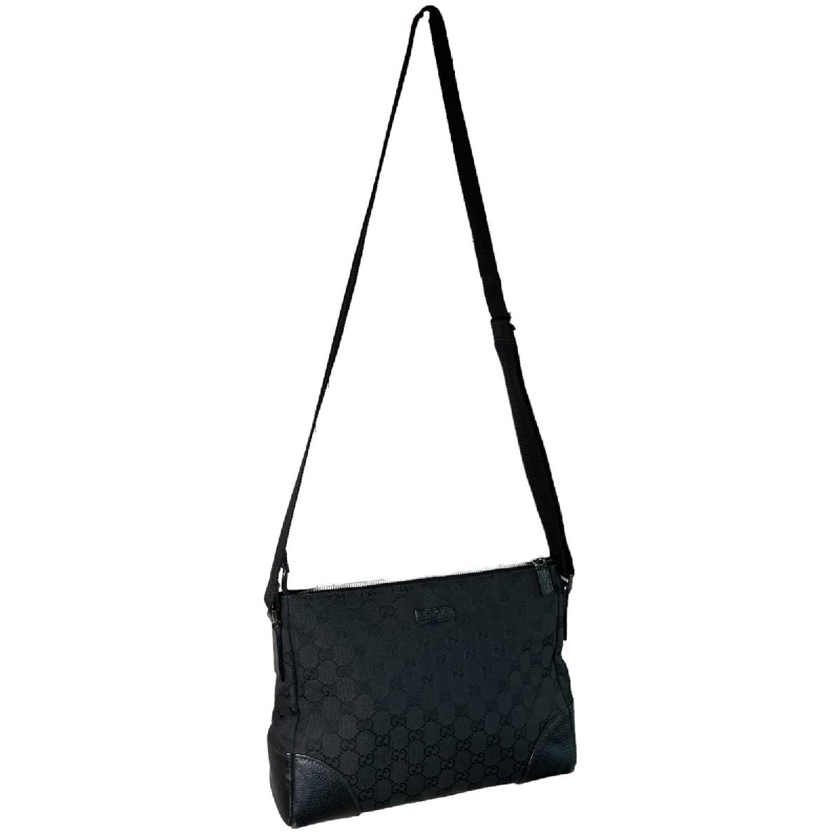 新作入荷，限定SALE GUCCI グッチ 114273-001998 GGキャンバス ショルダーバッグ 黒系(かばん、バッグ)｜売買されたオークション情報、yahooの商品情報をアーカイブ公開 - オークファン かばん、バッグ