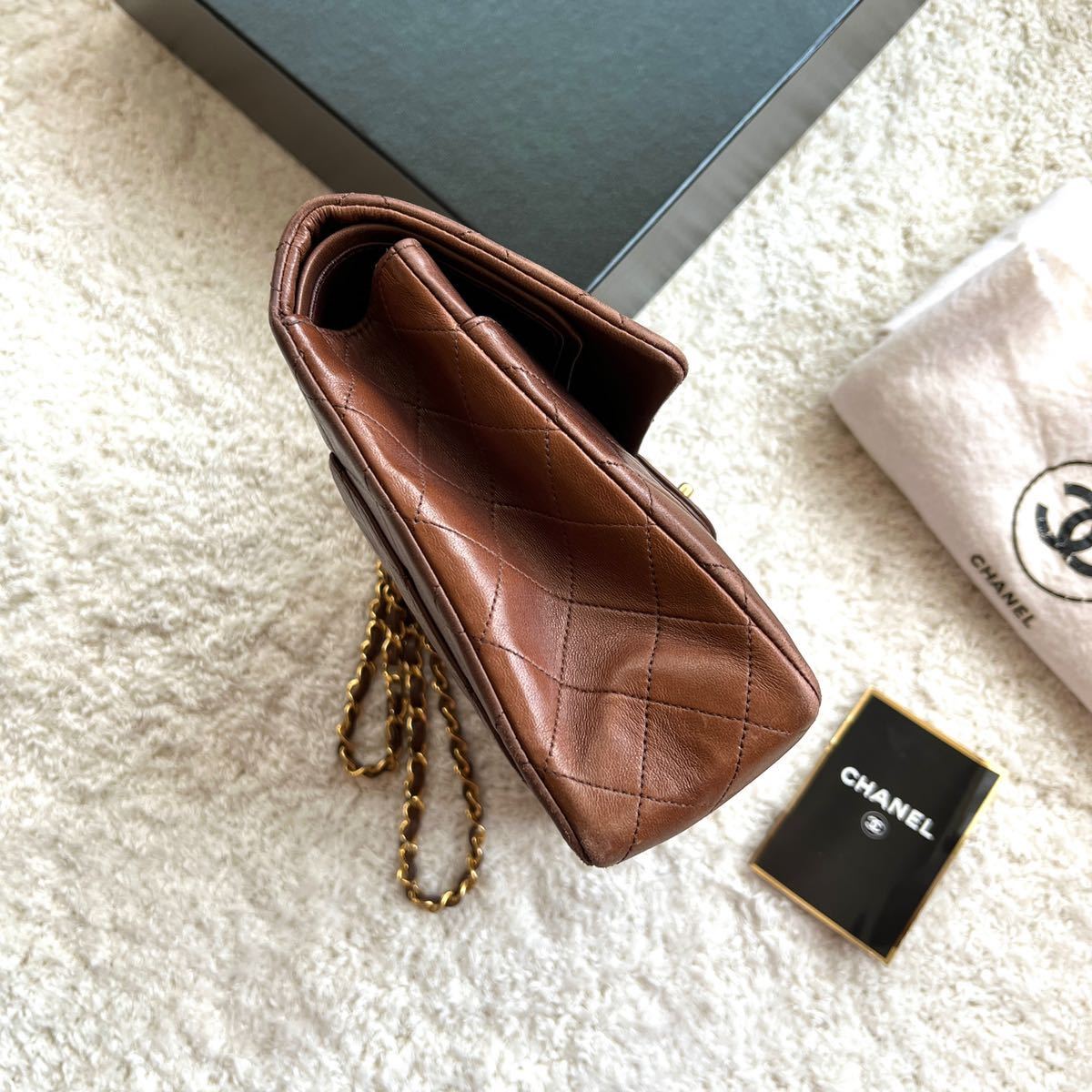 1円から シャネル CHANEL マトラッセ ショルダーバッグ チェーンバッグ 