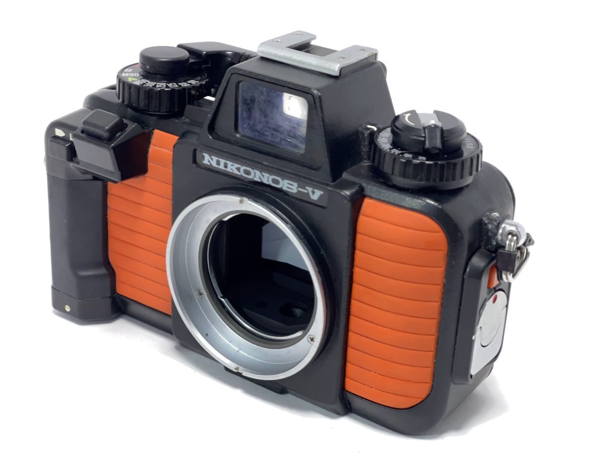 ☆ジャンク☆ニコンNIKON ニコノス NIKONOS-V ボディ オレンジ NIKONOS