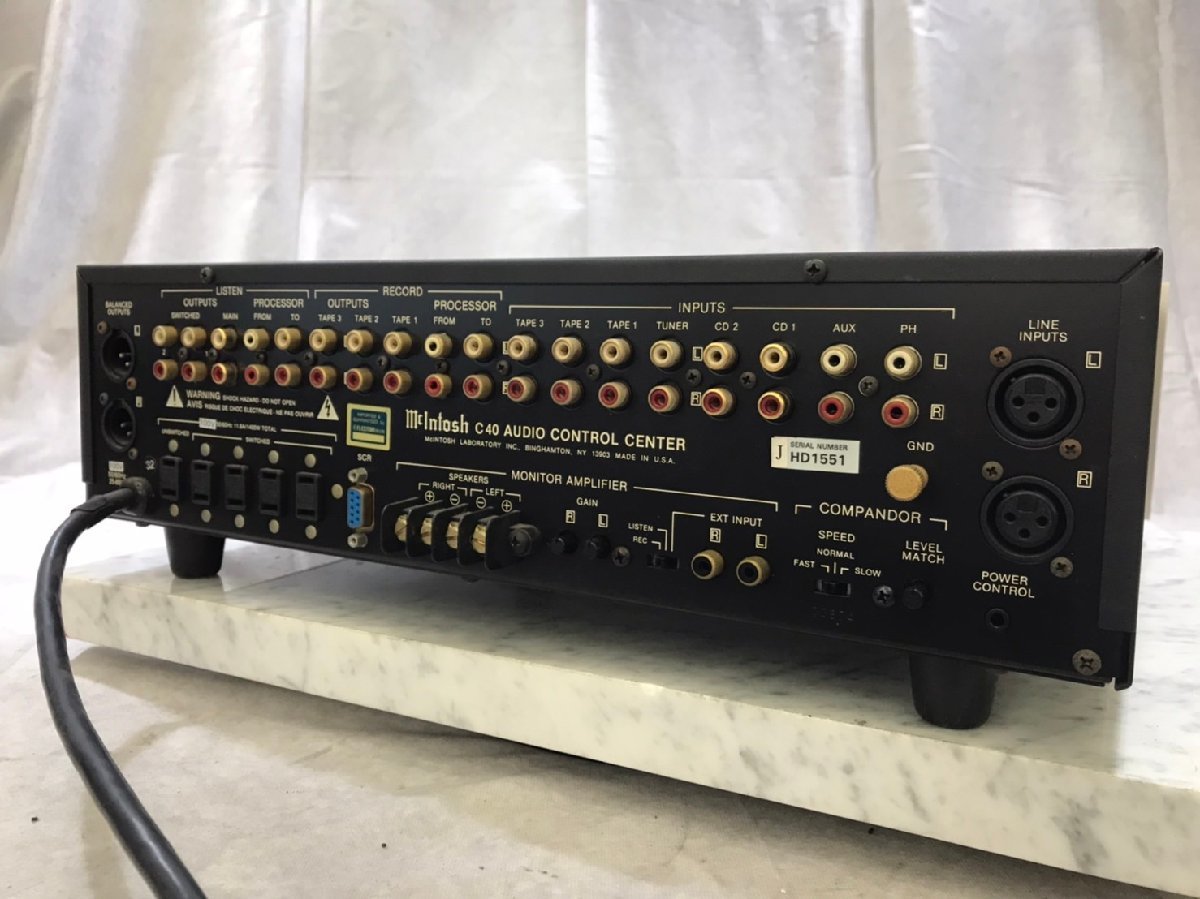 Mcintosh C46 マッキントッシュ プリアンプ コントロールアンプ 音響