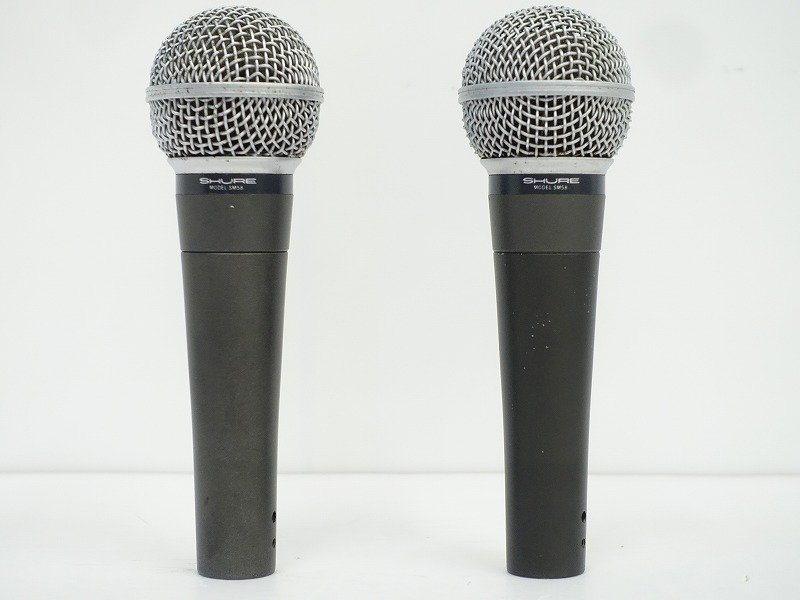 ■□SHURE SM58 ダイナミックマイク 2本 正規品 シュアー□■013649003□■
