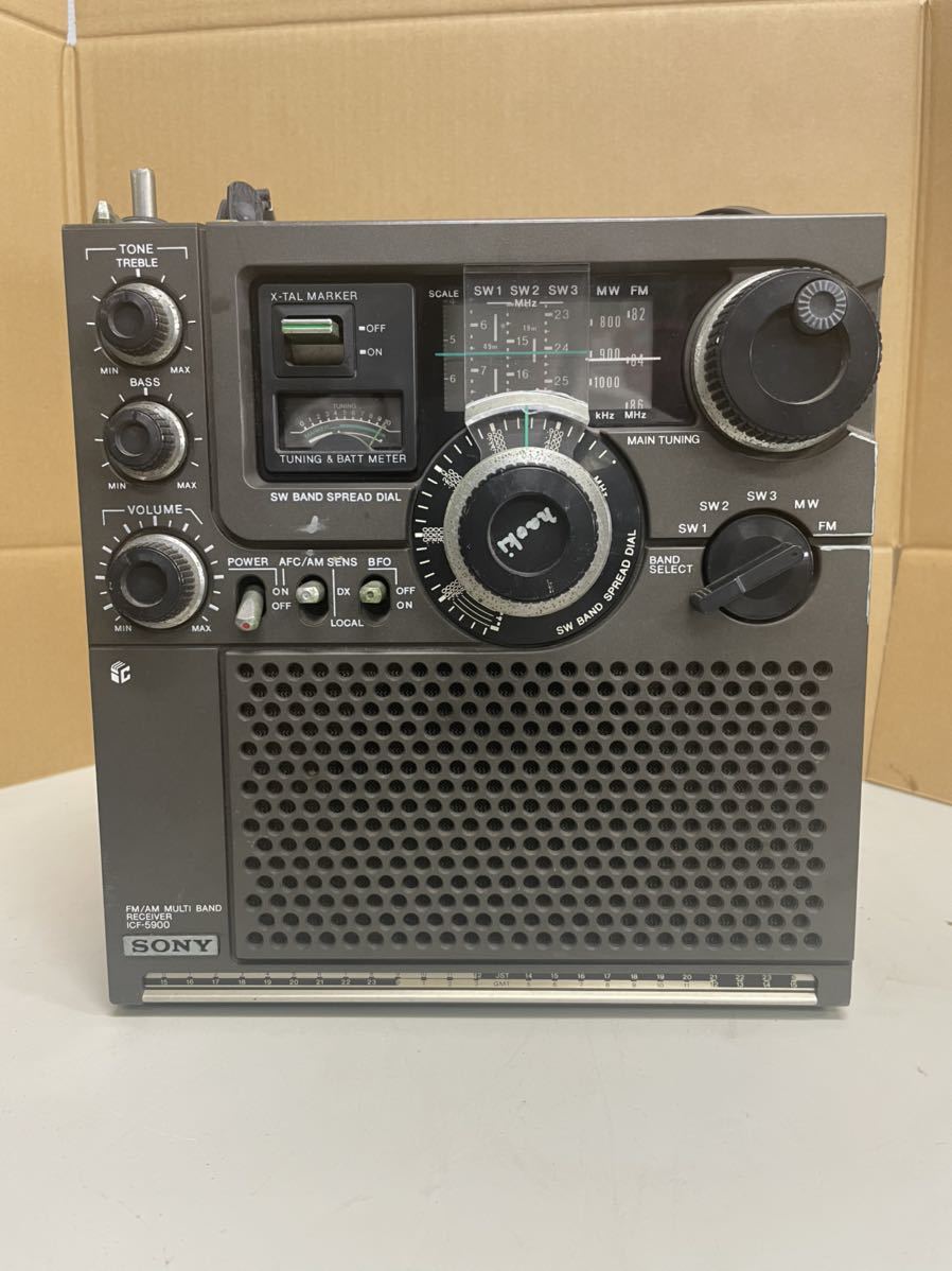 SONY ICF-5900 スカイセンサー ソニー BCLラジオ - ラジオ ☆受信でき