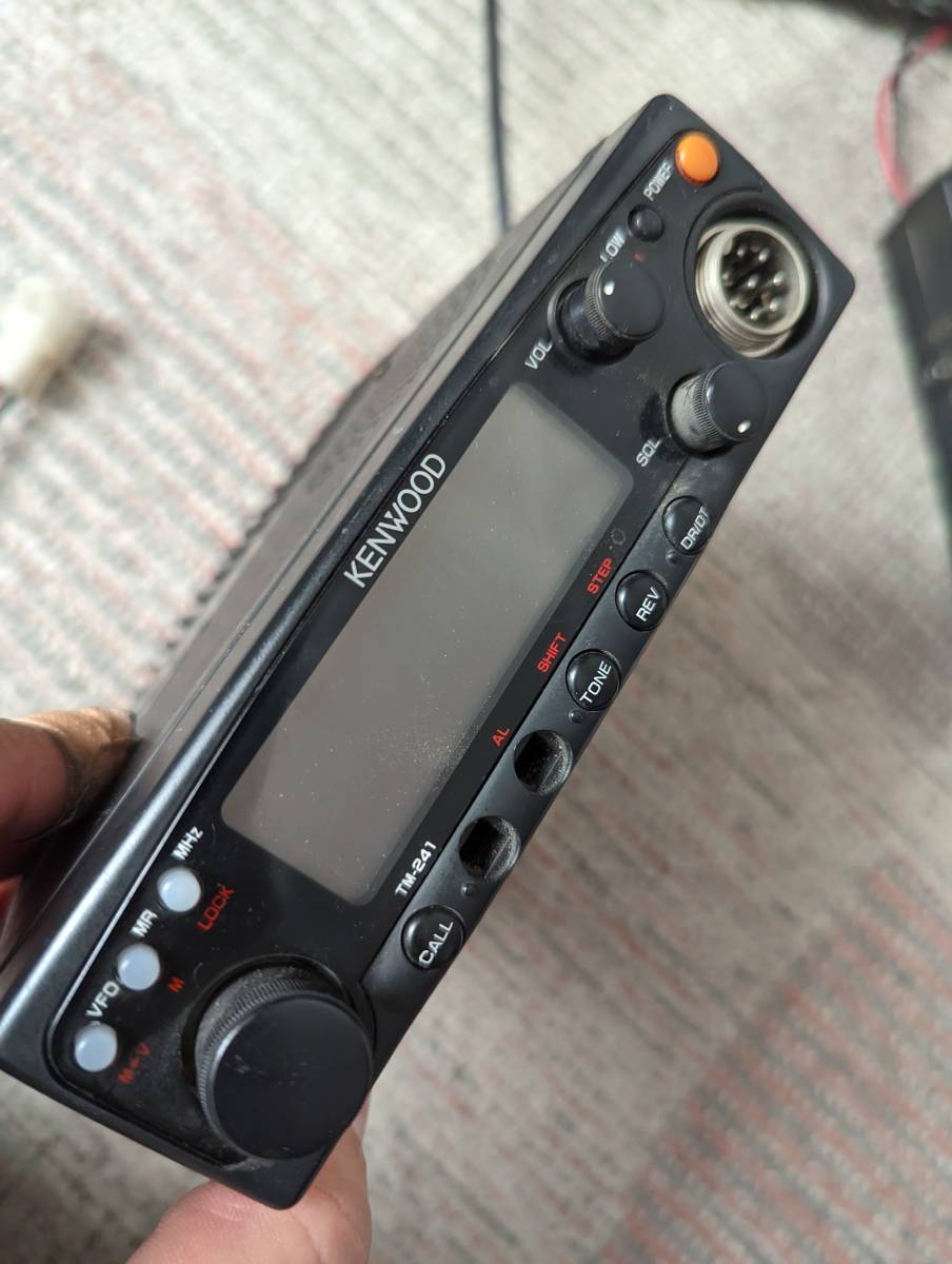 TM-702 KENWOOD ケンウッド FM - 周波数表示不良 動作品 ディユアル