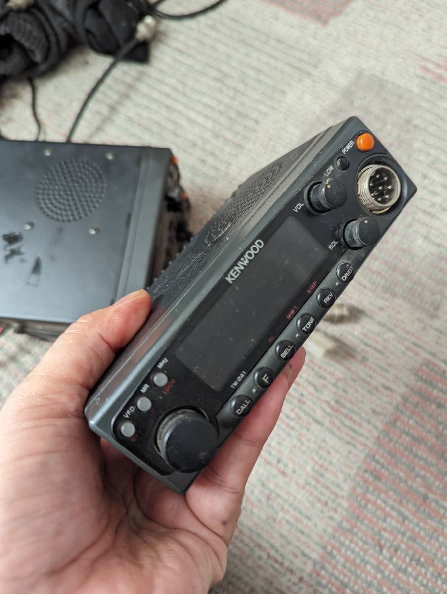 TM-702 KENWOOD ケンウッド FM - 周波数表示不良 動作品 ディユアル