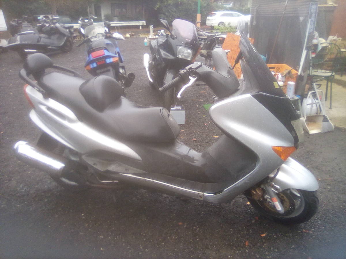 ヤマハ マジェスティ125 レストアベース 長期放置車 登録用書類付 走行 