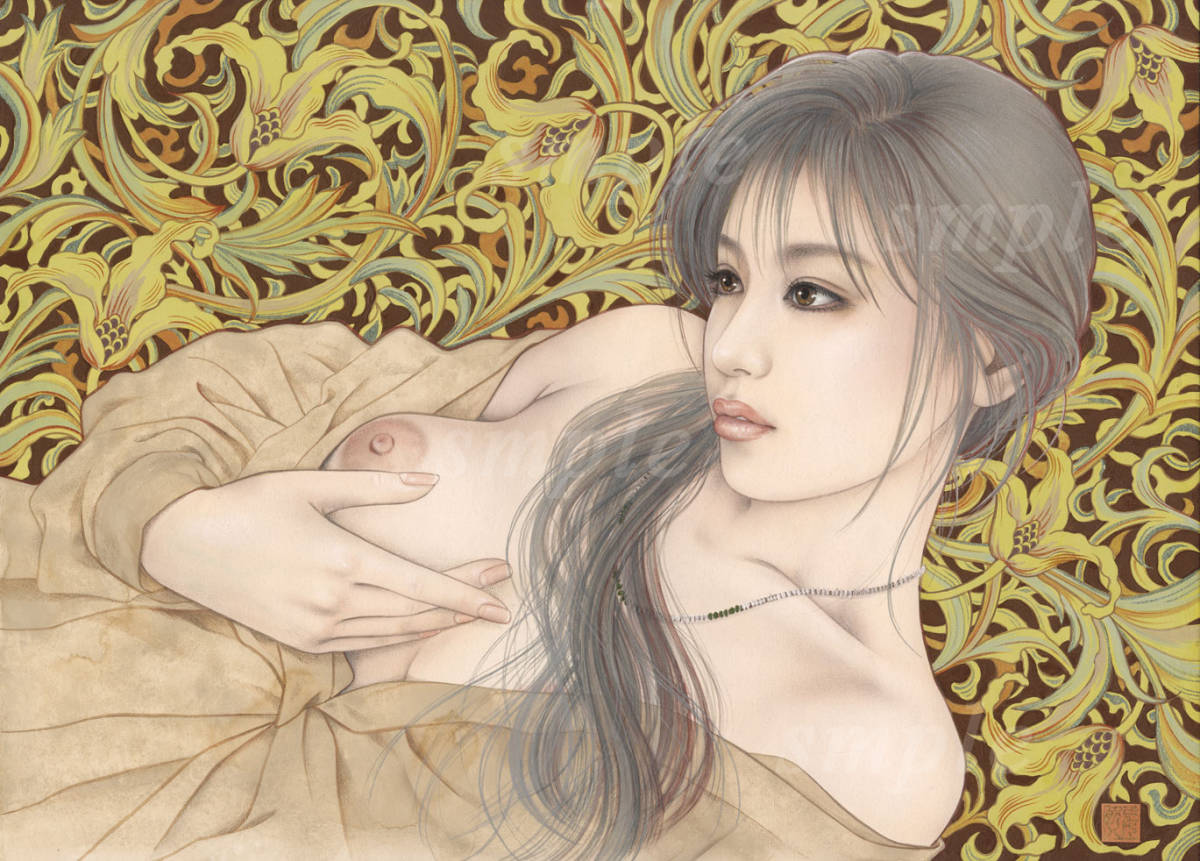 人気定番，本物保証 日本画版画 妃耶八 pornography伍(人物画)｜売買されたオークション情報、yahooの商品情報をアーカイブ公開 - オークファン 人物画