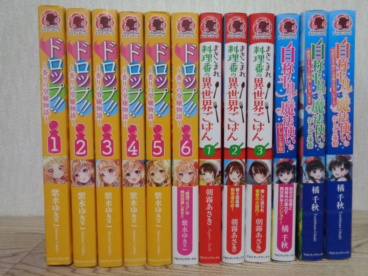 大判ライトノベルまとめ売り完結12冊セット(ドロップ!!、まきこまれ 