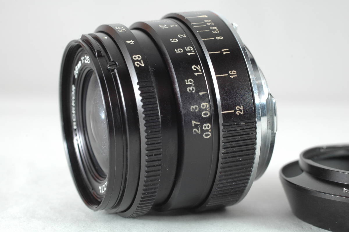 28mm Minolta MINOLTA MD Dieleman's 家電 ★超極上美観★ MINOLTA M-ROKKOR 28mm F2.8 Leica Mマウント ★完動品★ ライカ #120
