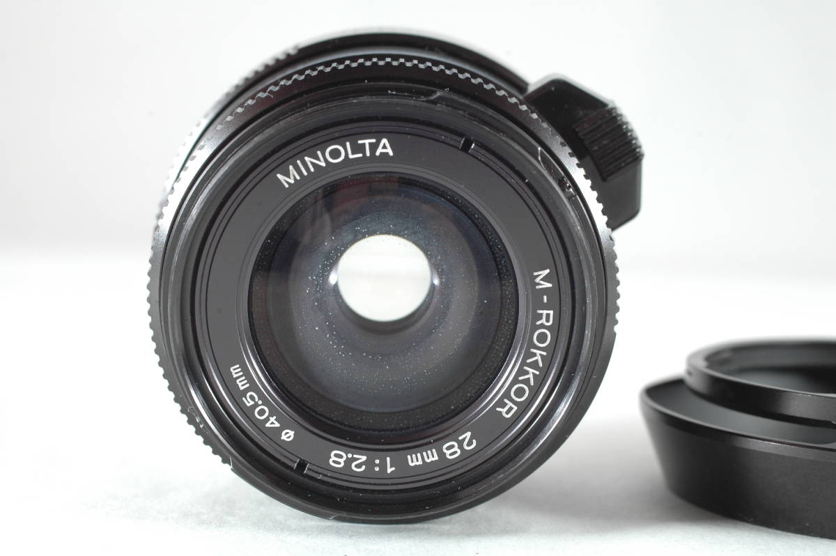 28mm Minolta MINOLTA MD Dieleman's 家電 ★超極上美観★ MINOLTA M-ROKKOR 28mm F2.8 Leica Mマウント ★完動品★ ライカ #120