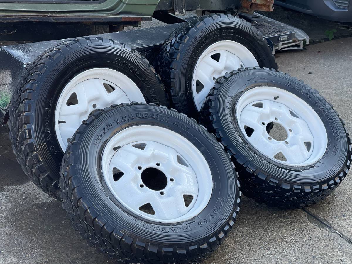 売り切り】スズキ ジムニー 純正ホイール トランパス MT JA11 JA71 