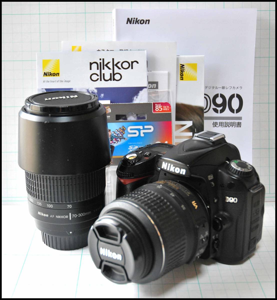 豊富な，セール Nikon ニコン D90＋AF-S DX NIKKOR 18-55mm f/3.5-5.6G VR＋NIKKOR 70-300mm f/4-5.6G(ニコン)｜売買されたオークション情報、yahooの商品情報をアーカイブ公開 - オークファン ニコン